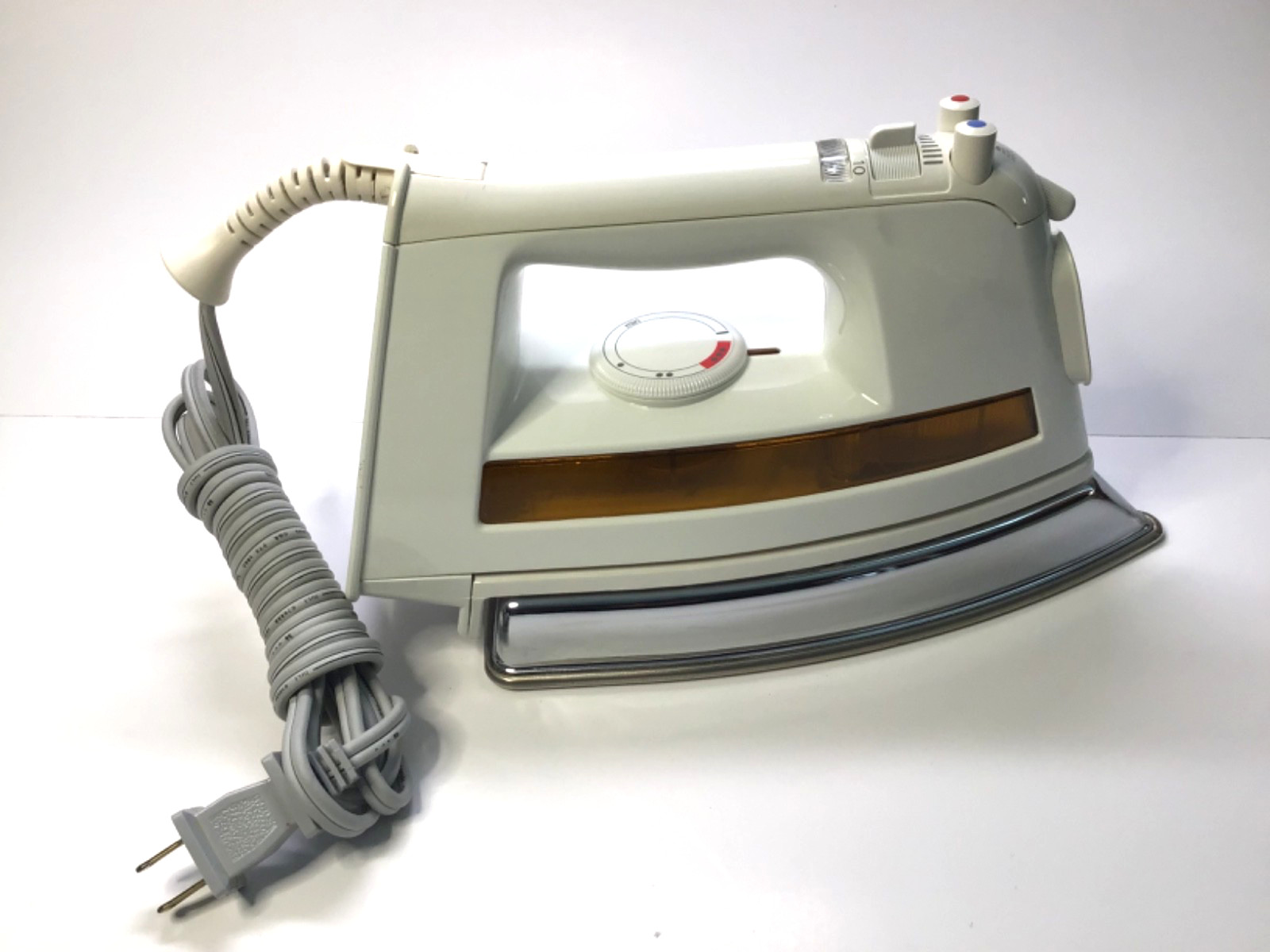 ROWENTA; INOX #DE833 STEAM IRON PROFESSIONAL 120V 1400W (GERMANY) – “READ”