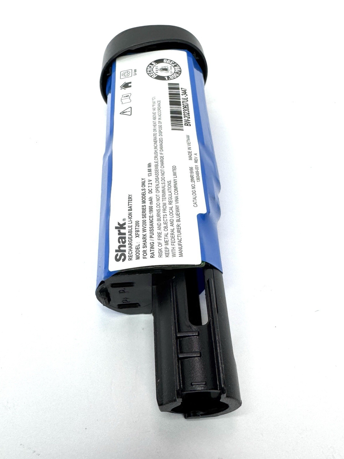 Genuine Shark ION WV220 WV200 WV200C WV201 WV205 LI-ION BATTERY 1900mAh XFBT200