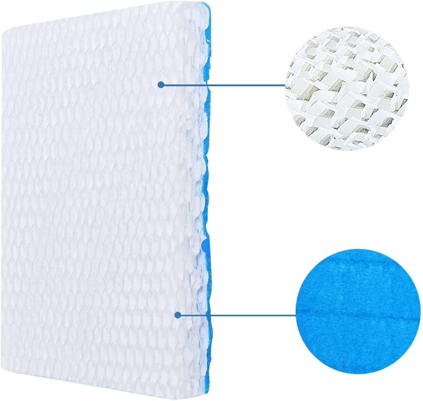 Filter Replacement for Honeywell Humidifier T HFT600, Wicks with Blue