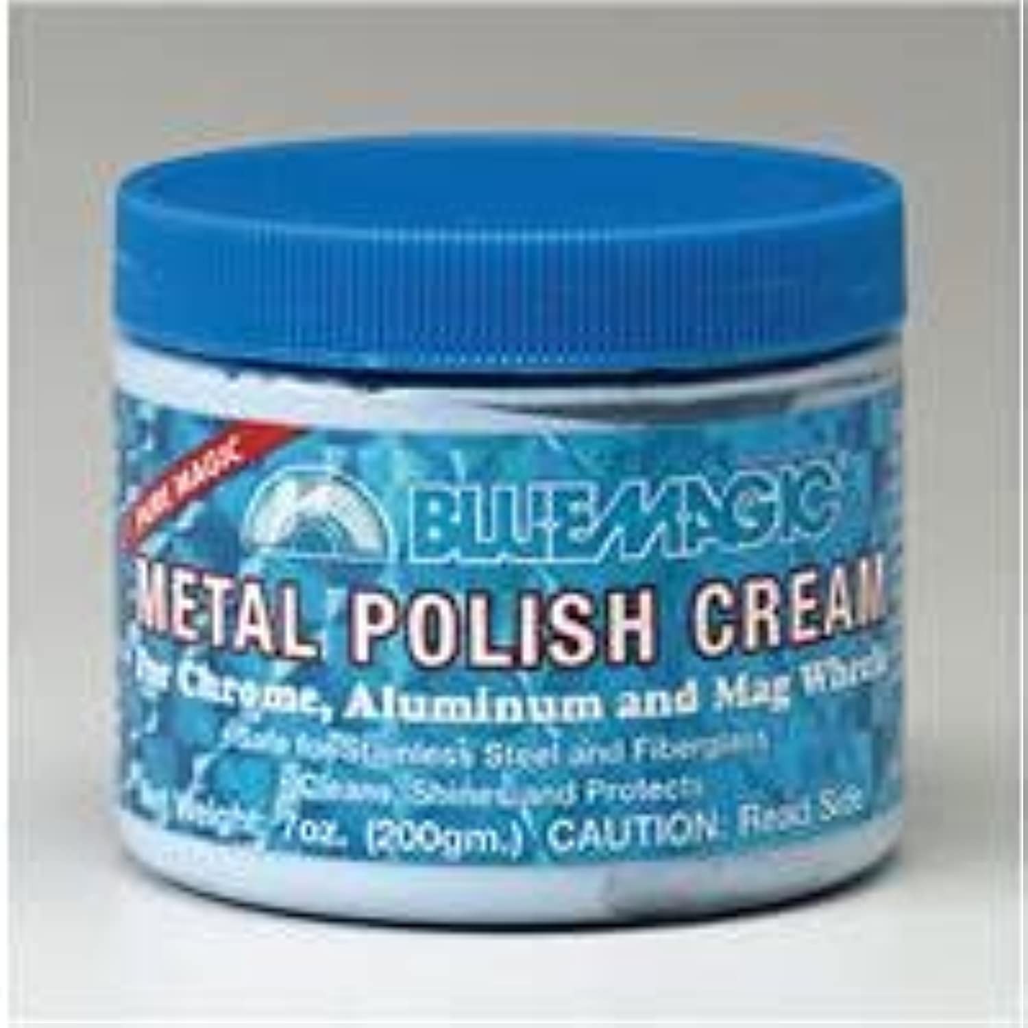 Blue Magic 400 Metal Polish Cream Non-abrasive Tarnish and 7 Ounce,