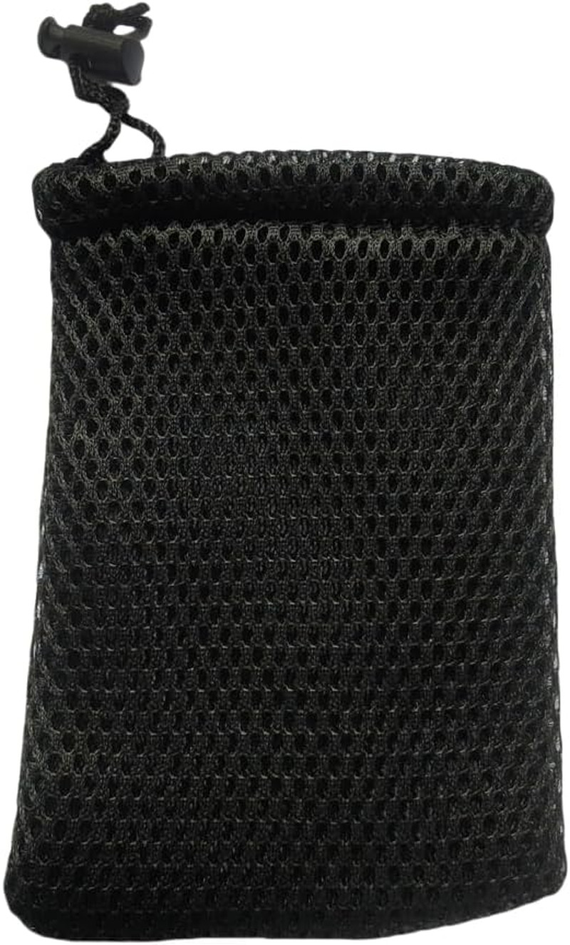 Nylon Mesh Drawstring Bag, 6″ X 4″ Small Storage Pouch String Bags for Mini