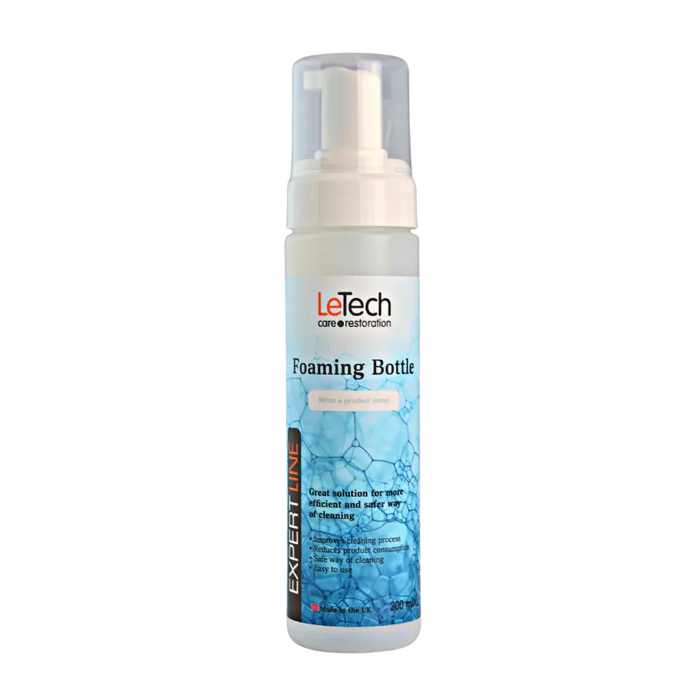 LeTech Professional Foaming Bottle 200 ml / 6.76 fl oz