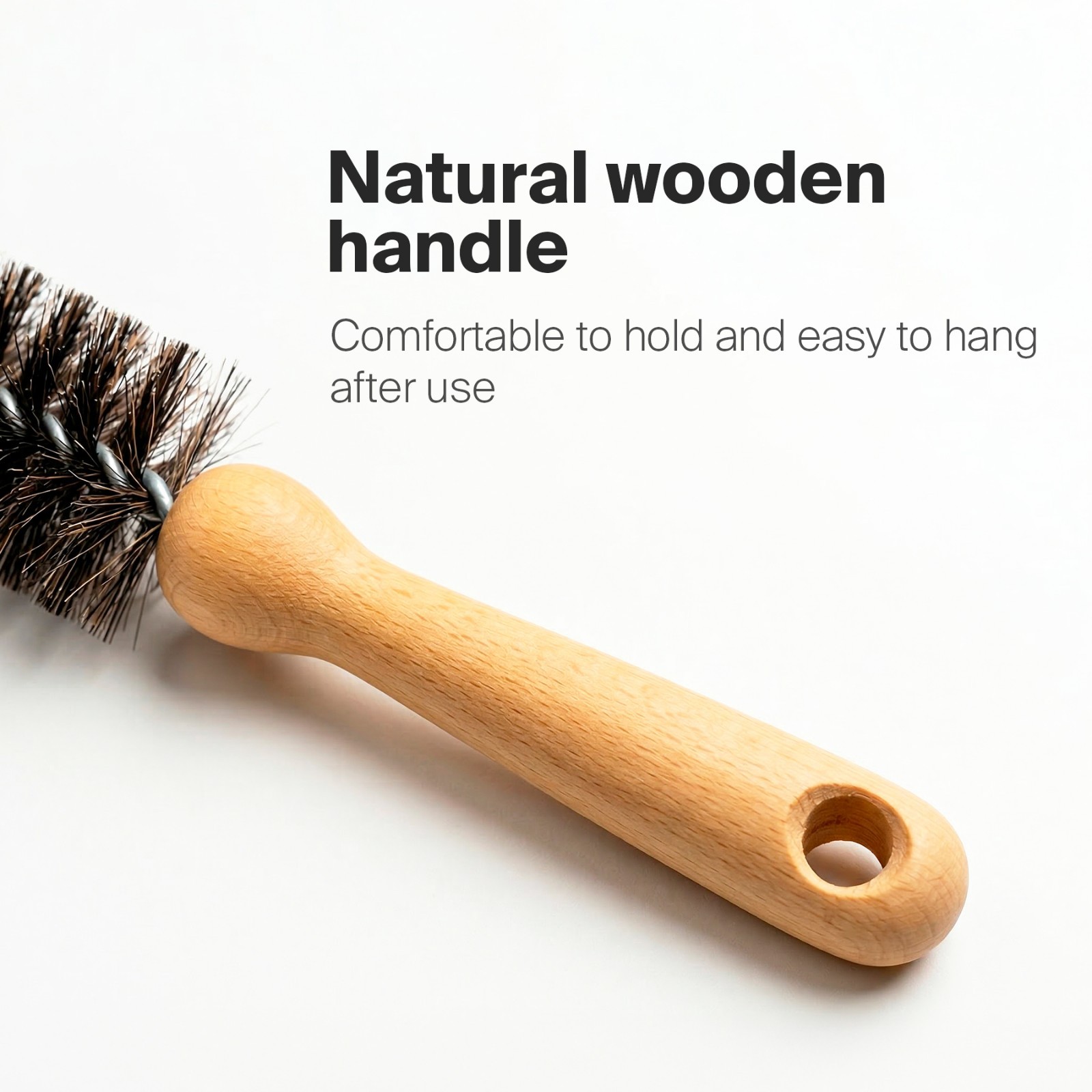 46″ Premium Flexible Medium-Stiff Horsehair Radiator, Coil and Vent Brush