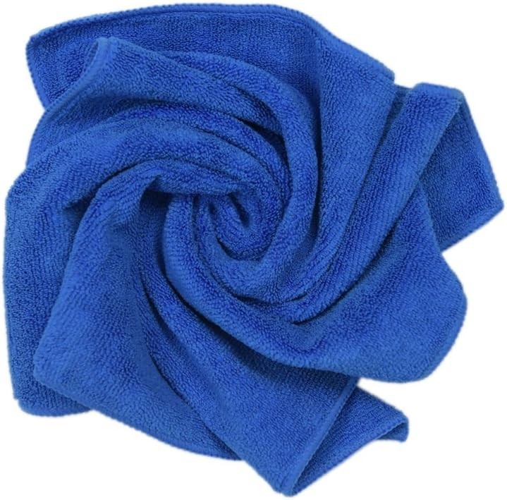 All-Purpose 16×16 Inch Microfiber Towels – Luxurious 340 GSM Car Cleaning 6 Pack