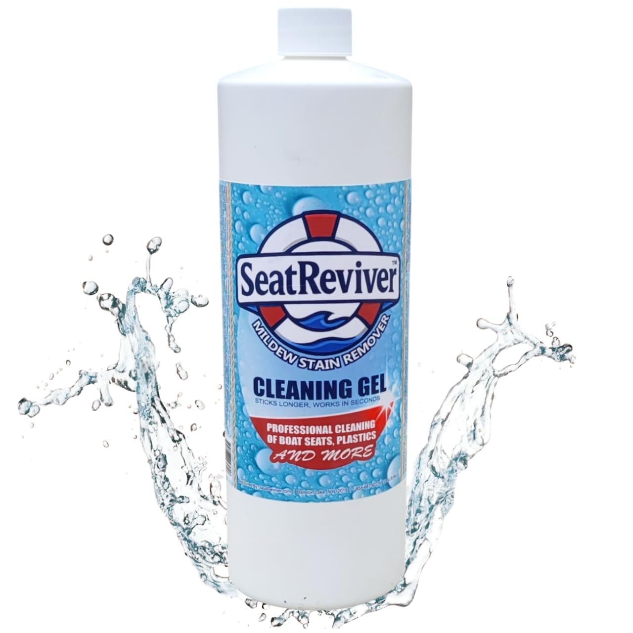 Seat Reviver Marine Mildew Stain Remover for Boat Seats, 32 Fl Oz (Pack of 1)
