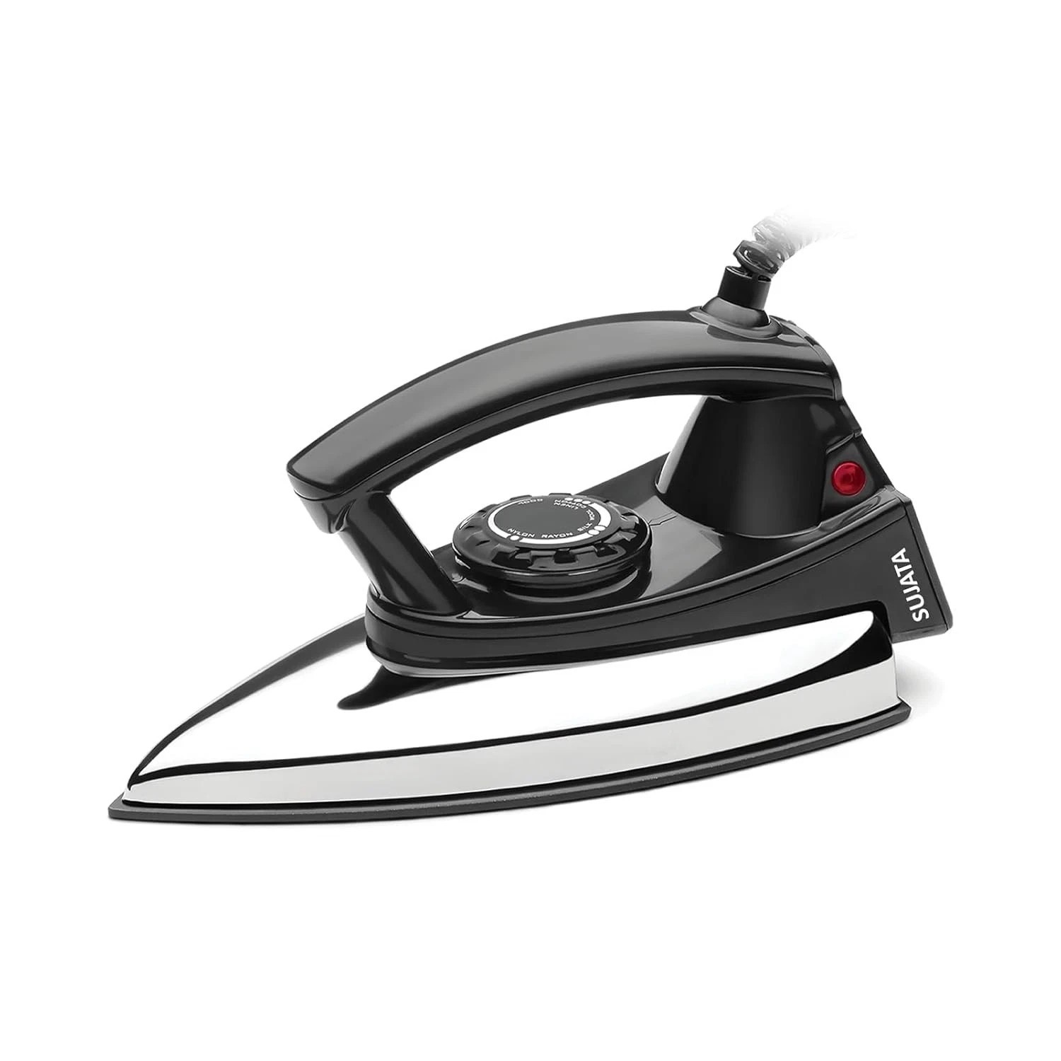 Sujata Dryfast Max 1000 Watts Stainless Steel Dry Iron Non-stick 220V