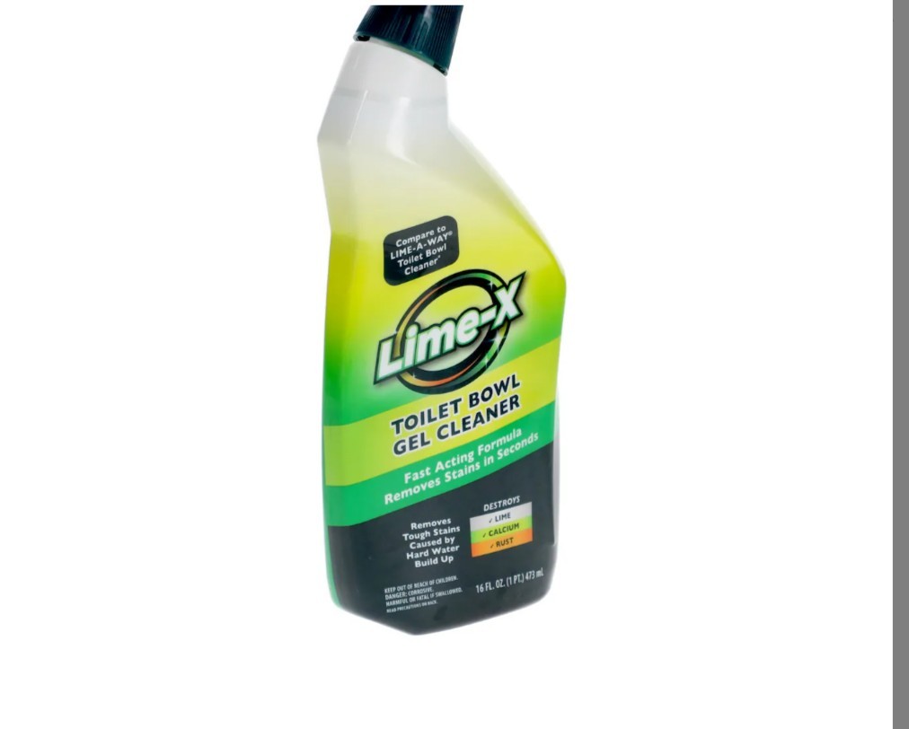 6 PACKS Lime-X Thick Gel Formula Toilet Bowl Cleaner / 16 fl oz