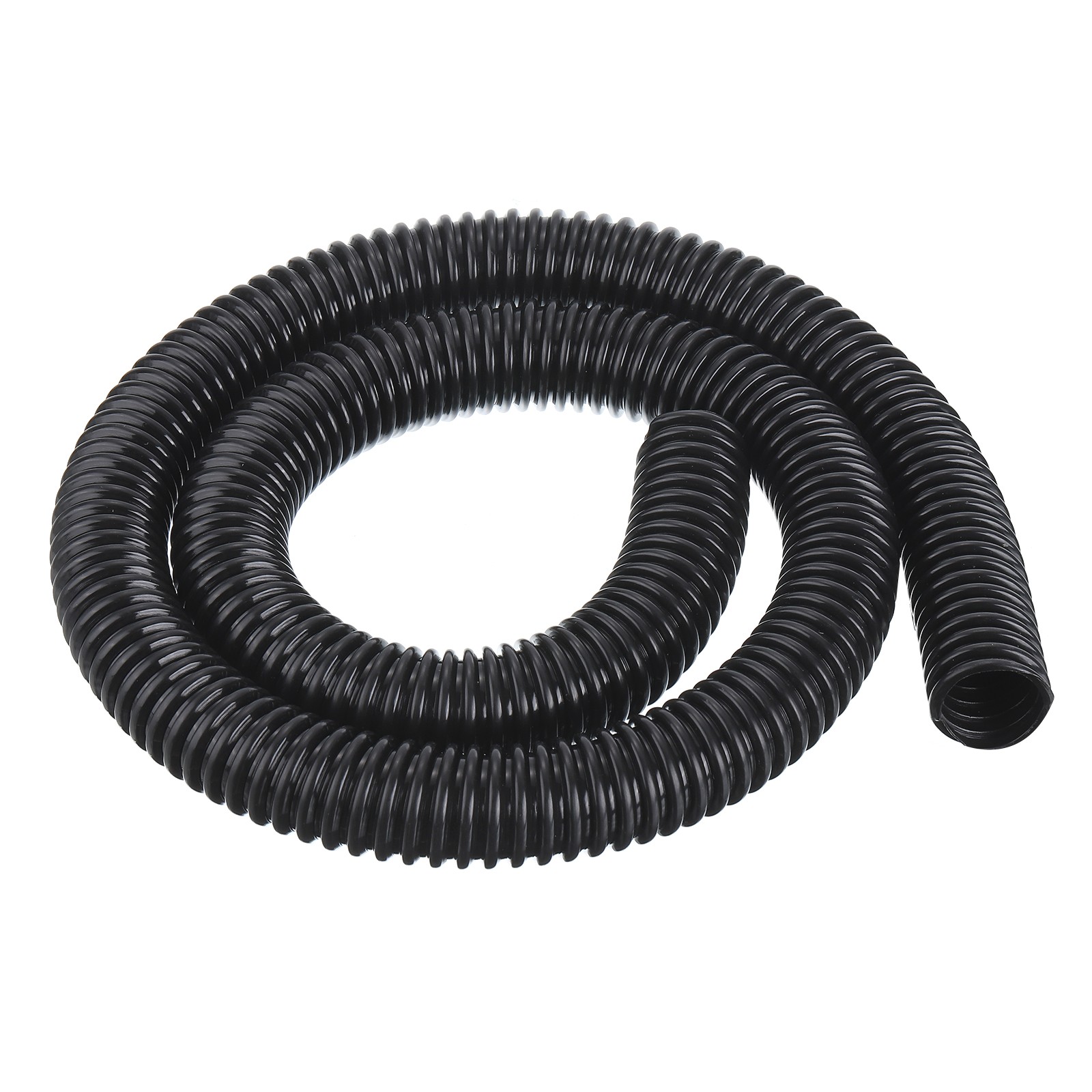 EVA Flexible Vacuum Cleaner Hose 27 mm OD 1M Length Dust Collection Hose Black