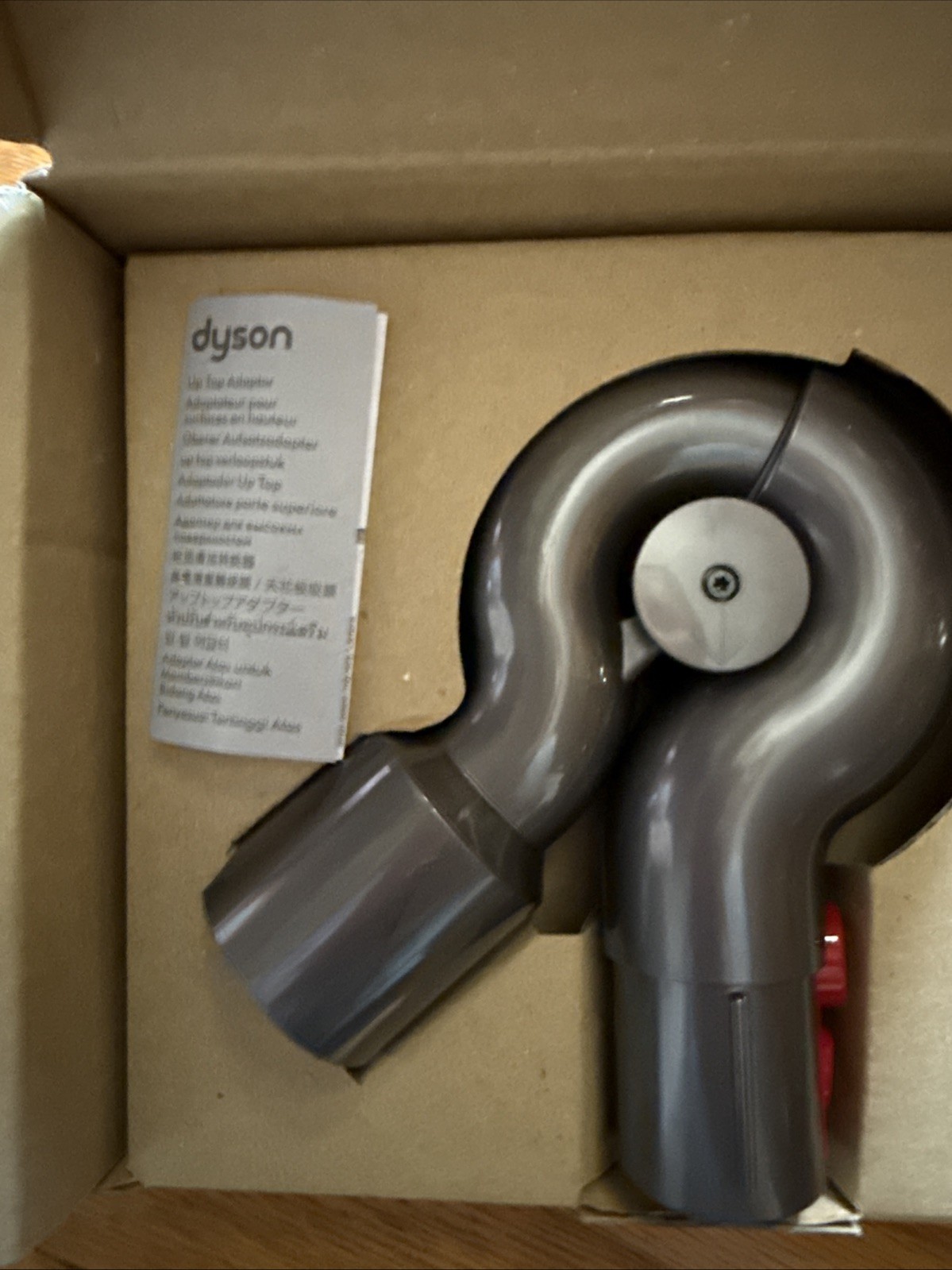 Dyson Quick release up top adaptor part number 967762-01 In box