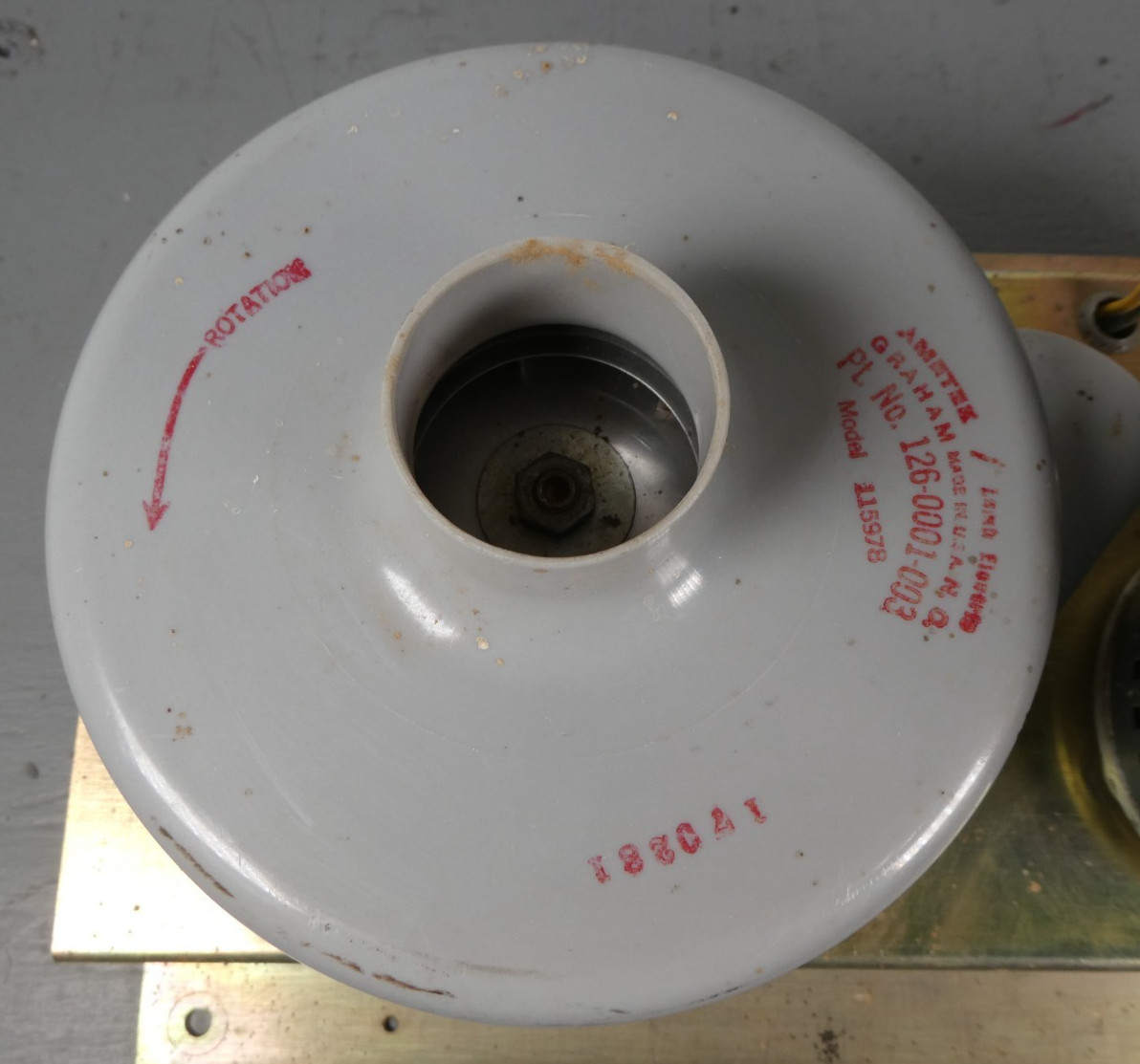Ametek / Lamb Graham 115978 Vacuum / Blower with Motor 120V