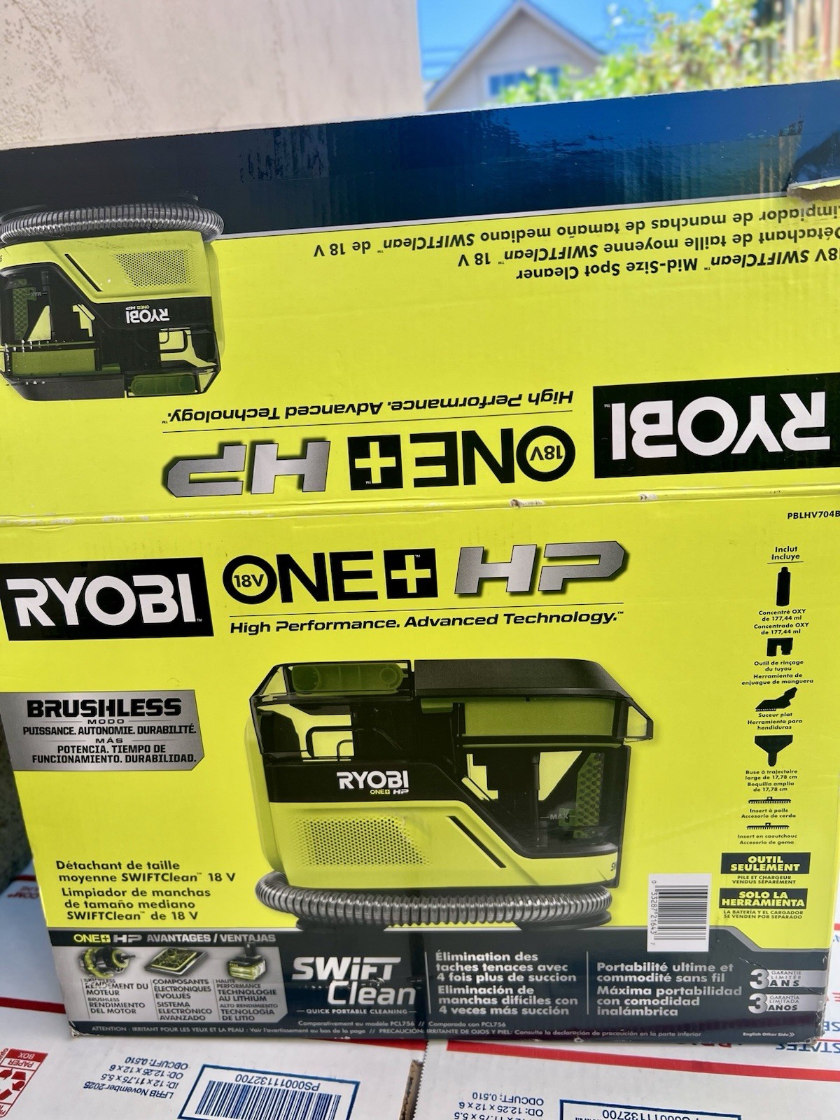 ONE+ HP 18V Cordless Swiftclean Mid Size Spot and Carpet Cleaner (Tool Only)