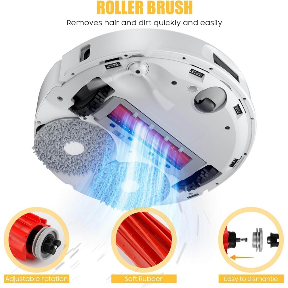 For Qrevo S/QRevo Pro/QRevo MaxV Robot Vacuum Cleaner Main Side1376