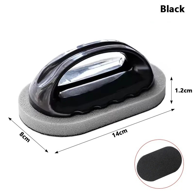 Magic Emery Sponge Brush Rust Remover Cleaning Tool with Handle