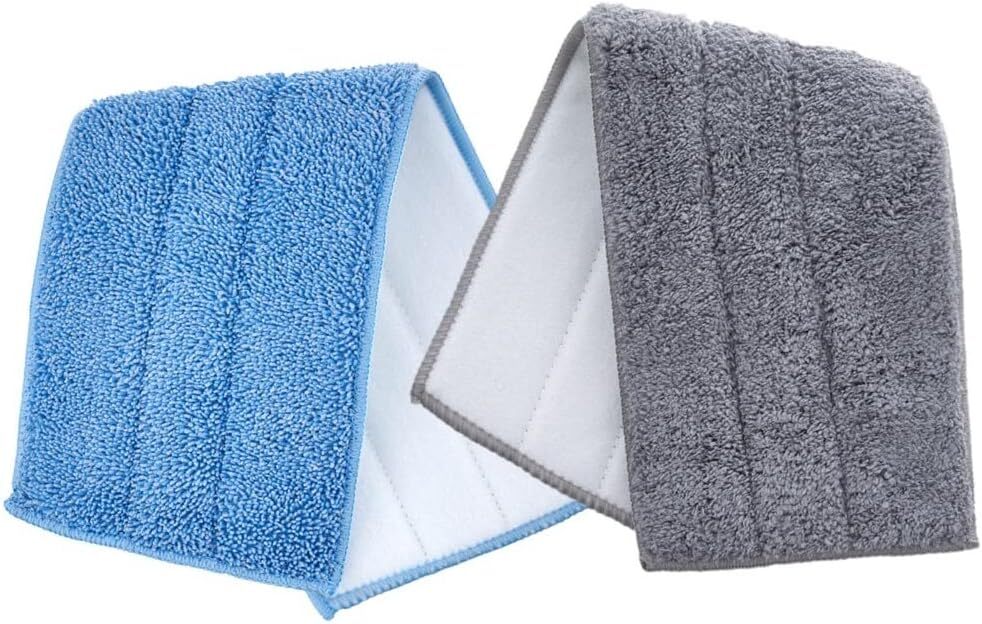 Superio Microfiber Mop Replacement Head, 16 inch Mop Pad Refill (2 Pack)