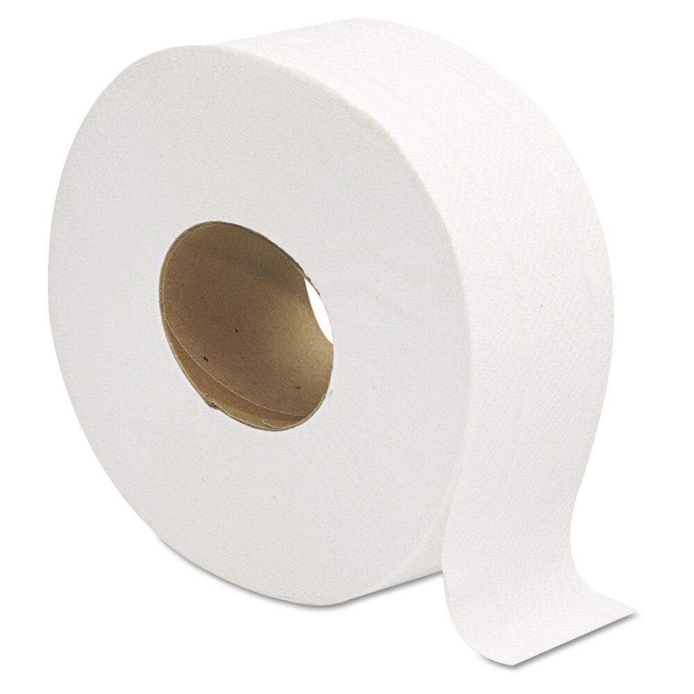 GEN 202 3.25″ x 720′ 2-Ply Septic Safe Jumbo JRT Bath Tissue (12 Rl/Ct) New