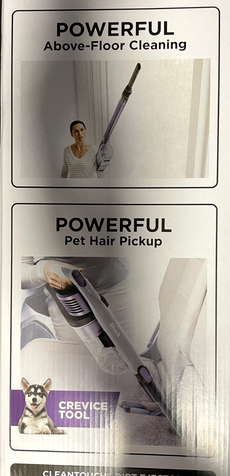 Shark IX141H Pet Cordless Stick Vacuum with Anti-Allergen open box!!!!