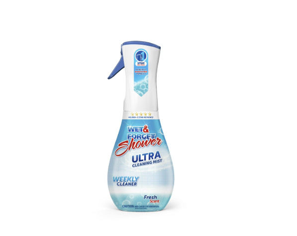 (2 pack) Wet & Forget Shower Ultra Cleaning Mist, Fresh Scent, 16.9 fl oz