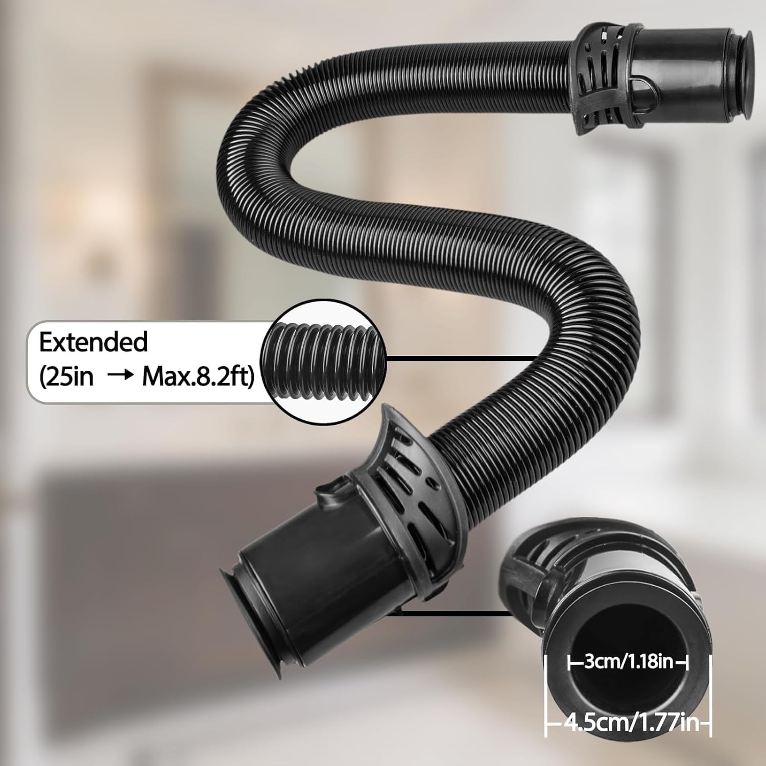 Replacement Hose Handle for Shark Vacuums – Only For Models LA502 LA322 (LA300 W