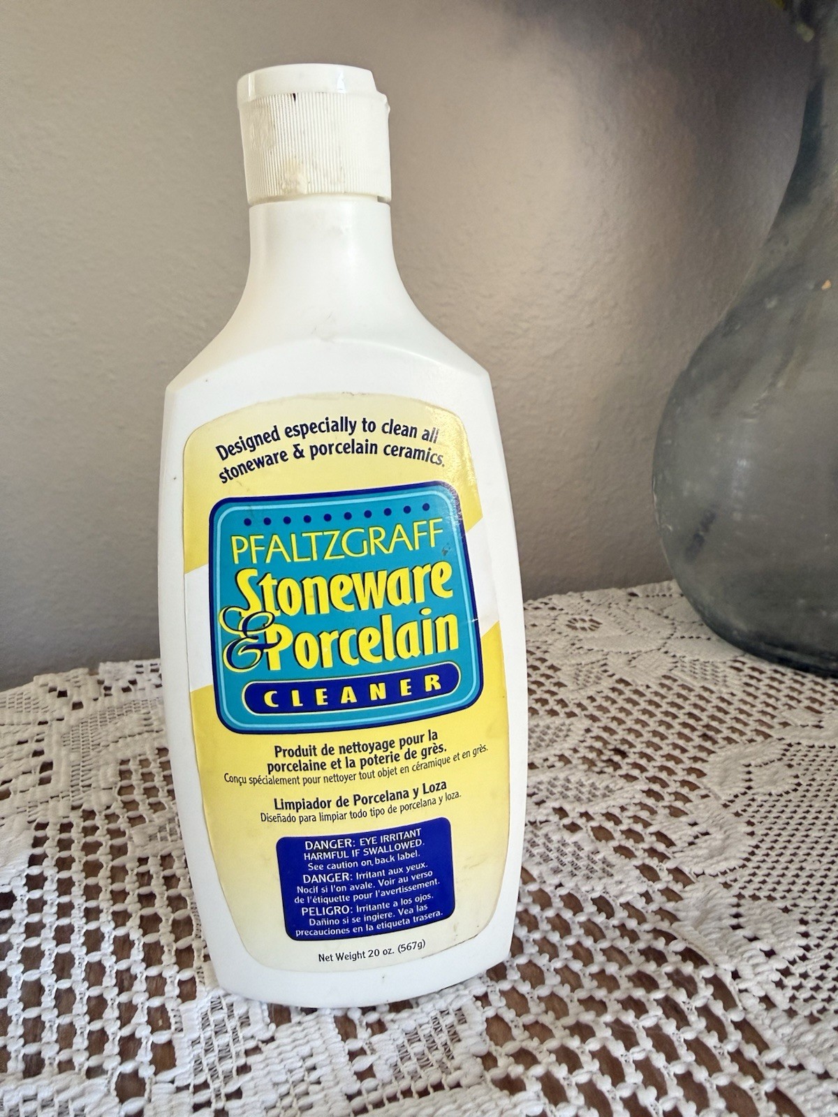 Pfaltzgraff Stoneware & Porcelain Cleaner 20 oz Bottle Discontinued Approx. 90%