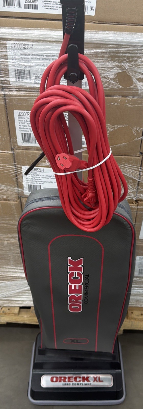 Oreck U2000RB2L-1 12″ Upright Bagged Vacuum Cleaner (NEW)