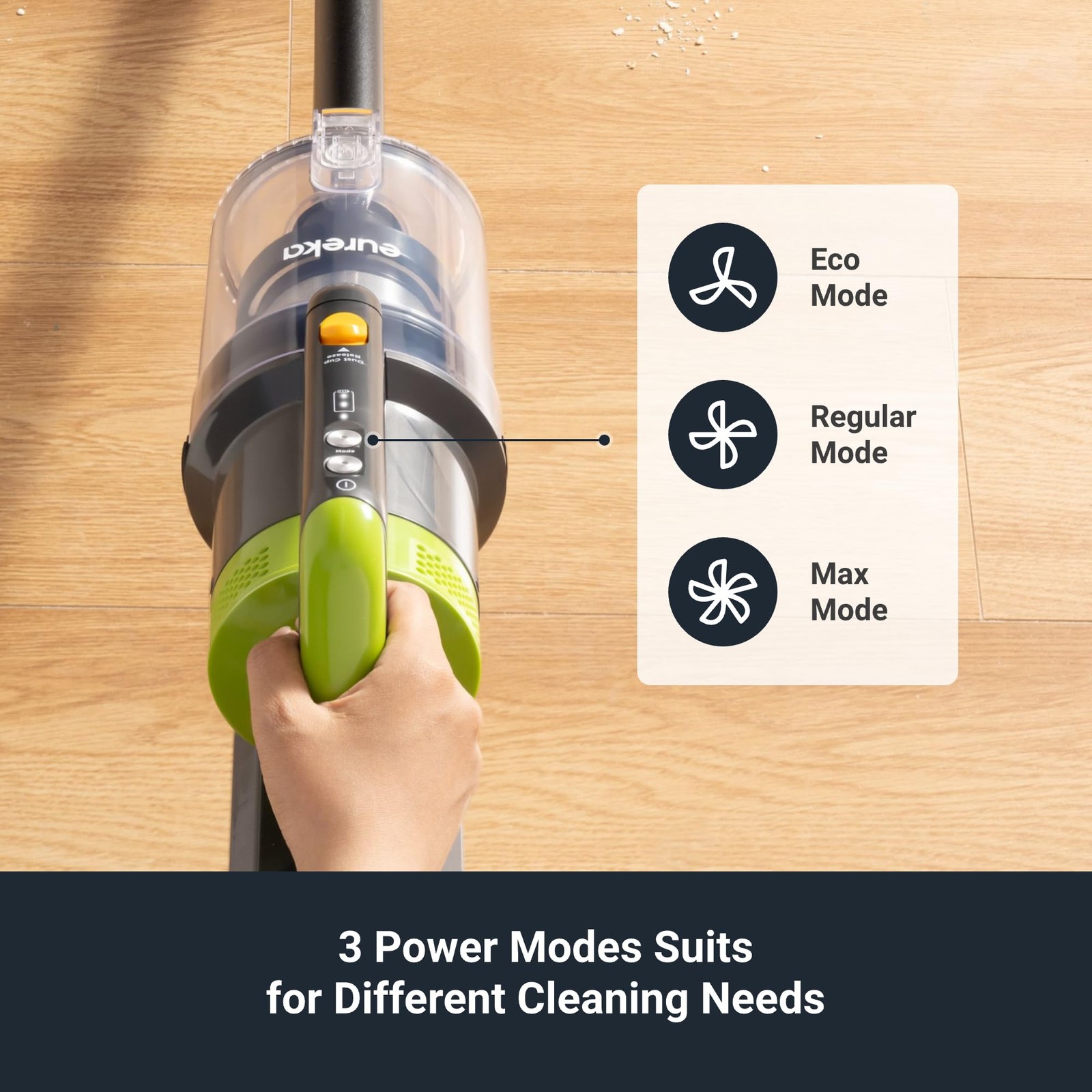 Eureka RapidClean Pro Lightweight Cordless Stick Vacuum, NEC285GR
