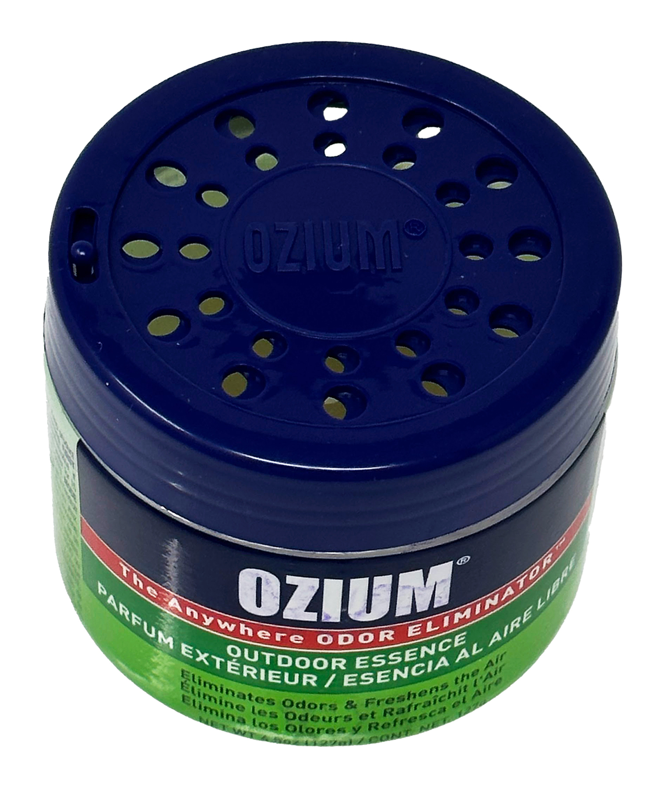 Ozium Air Sanitizer 4.5 oz Gel: Car Air Freshener, Outdoor Essence, 4 Packs