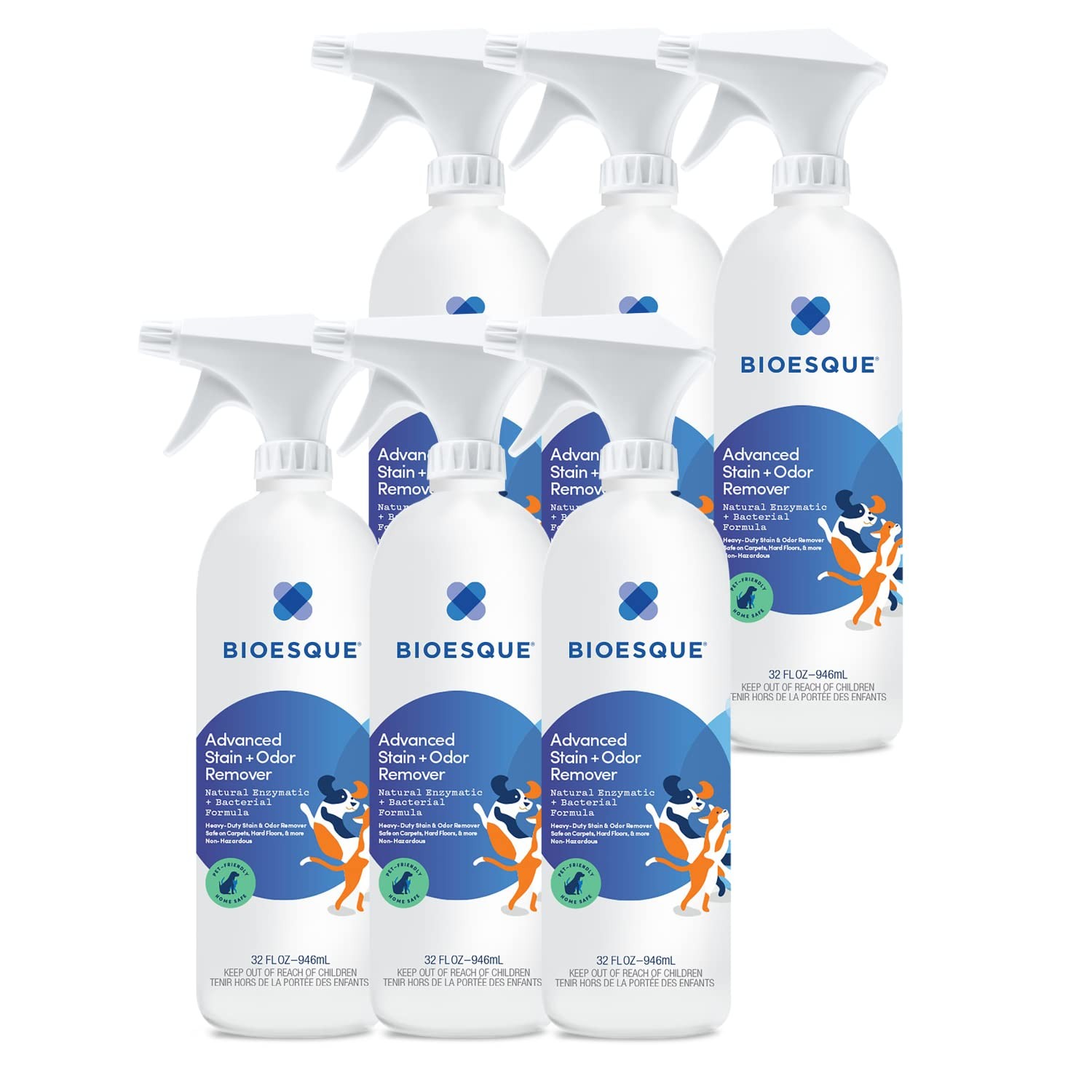 Bioesque Advanced Remover Pet-Friendly Natural Formula Heavy-Duty Remover Safe