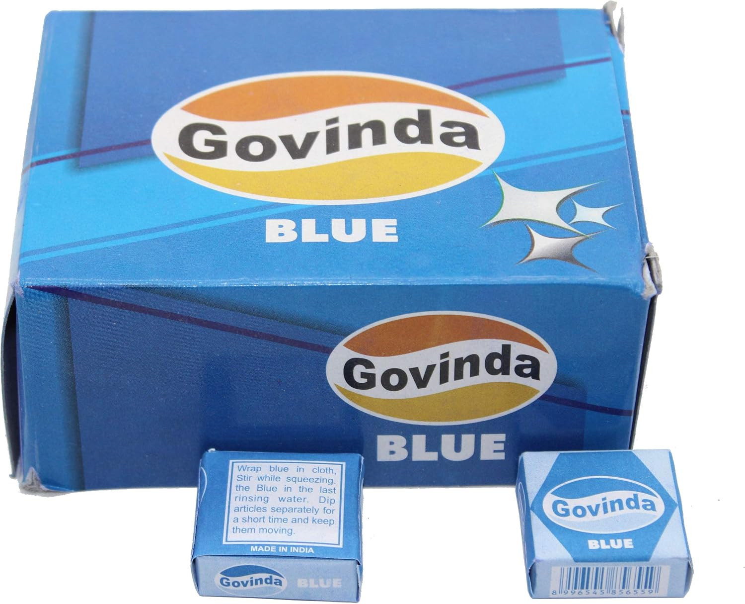 Govinda Anil Blue Squares Box of 48 Pieces