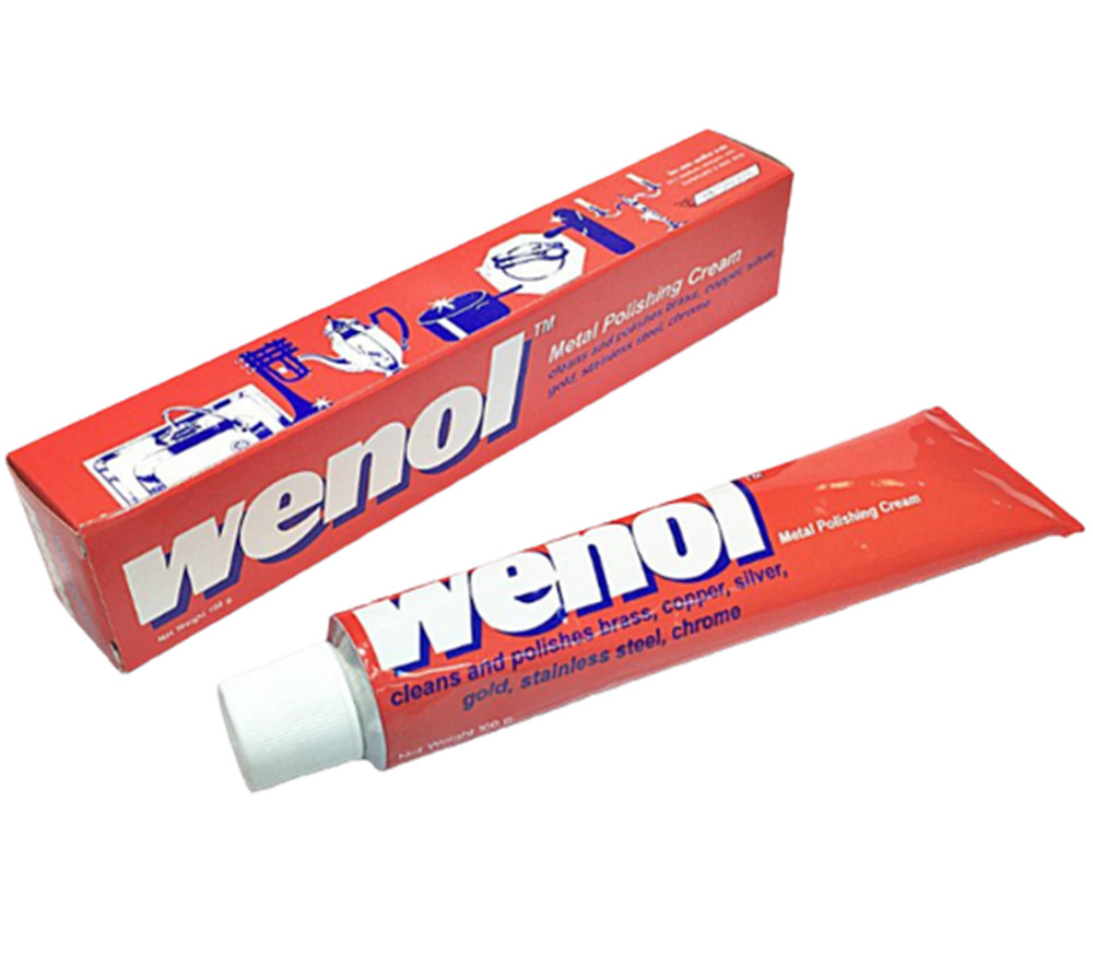 Wenol Metal Polish Cleaner for Brass Copper Silver Gold Stainless Steel Chrome