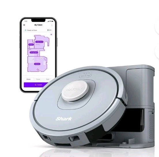 Shark Matrix Self-Emptying Robot Vacuum With 30-Day Dock New Model UR2350S