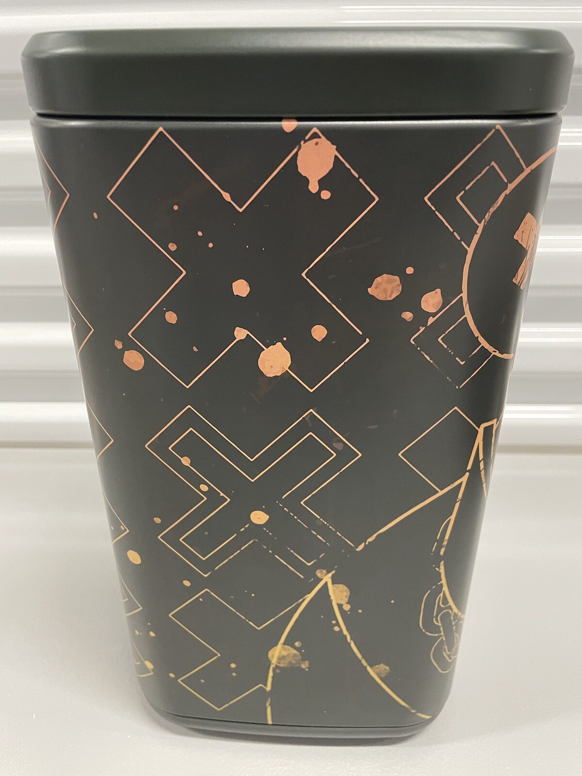 Graffiti Pop Art Trash Can/ Wastebasket