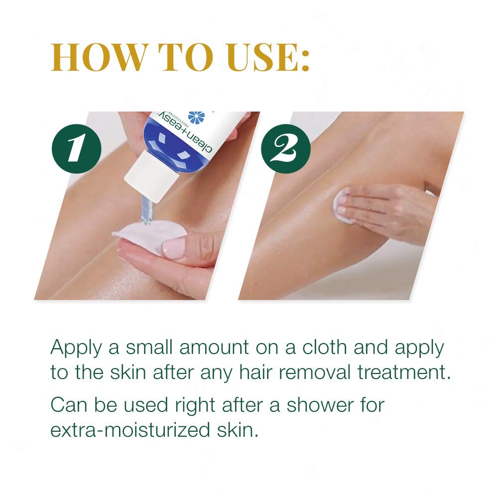 Clean + Easy Azulene Oil – Post Waxing Treatment for 2 Fl Oz (Pack of 1), Red