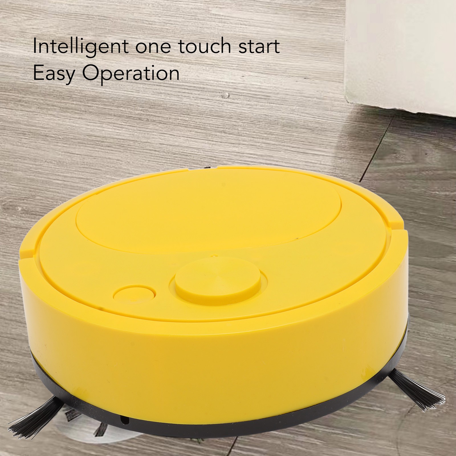 Smart Robot Vacuum Cleaner Multifunctional USB Charging Mini For Wooden Floor