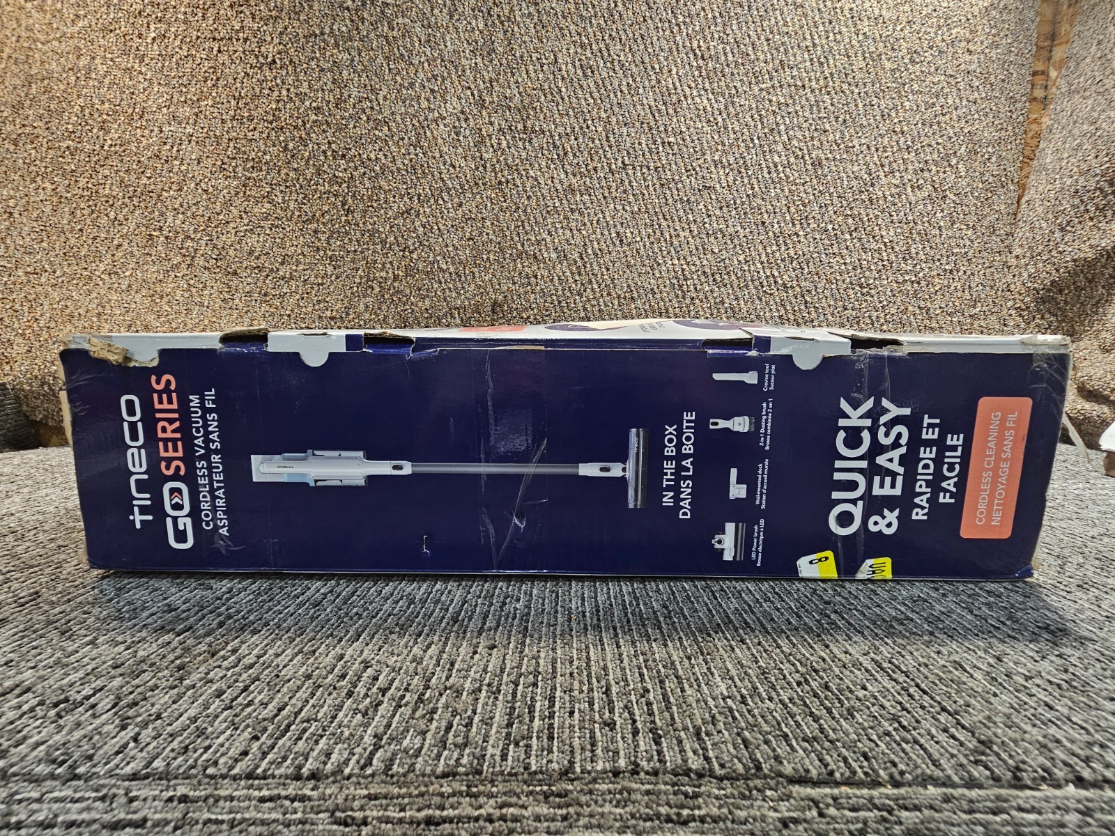 Tineco VA170200US GO Cordless Stick Vacuum, 40 min Run Time -Powder Blue 3 Speed