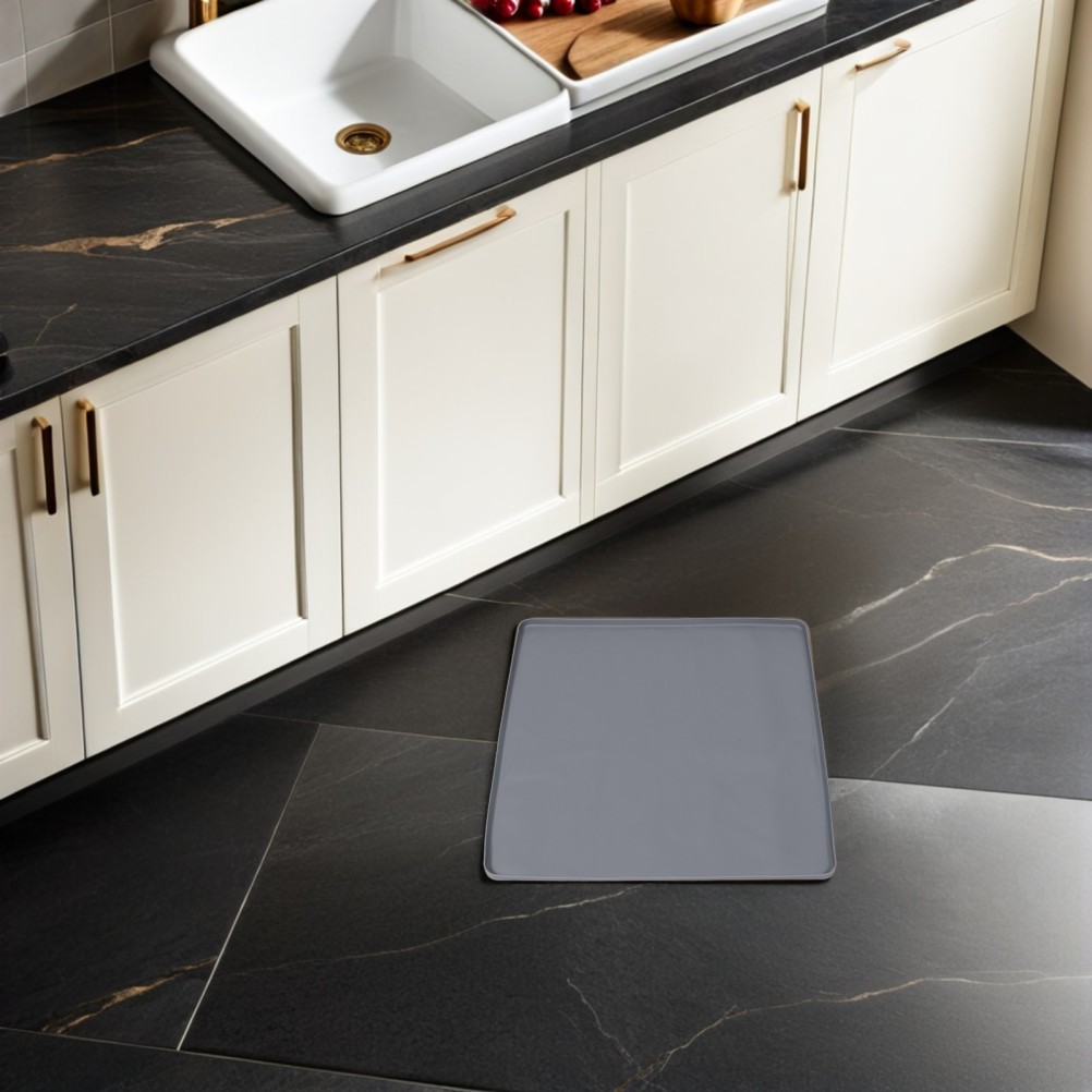 Dishwasher Waterproof Tray Bathroom Silicone Shatterproof for Floor Pan Leaks