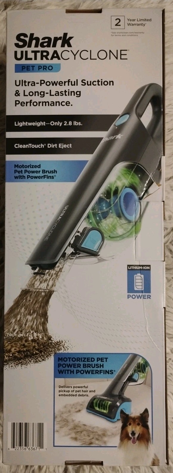 Shark CH950WM UltraCyclone Pet Pro Cordless Vacuum New