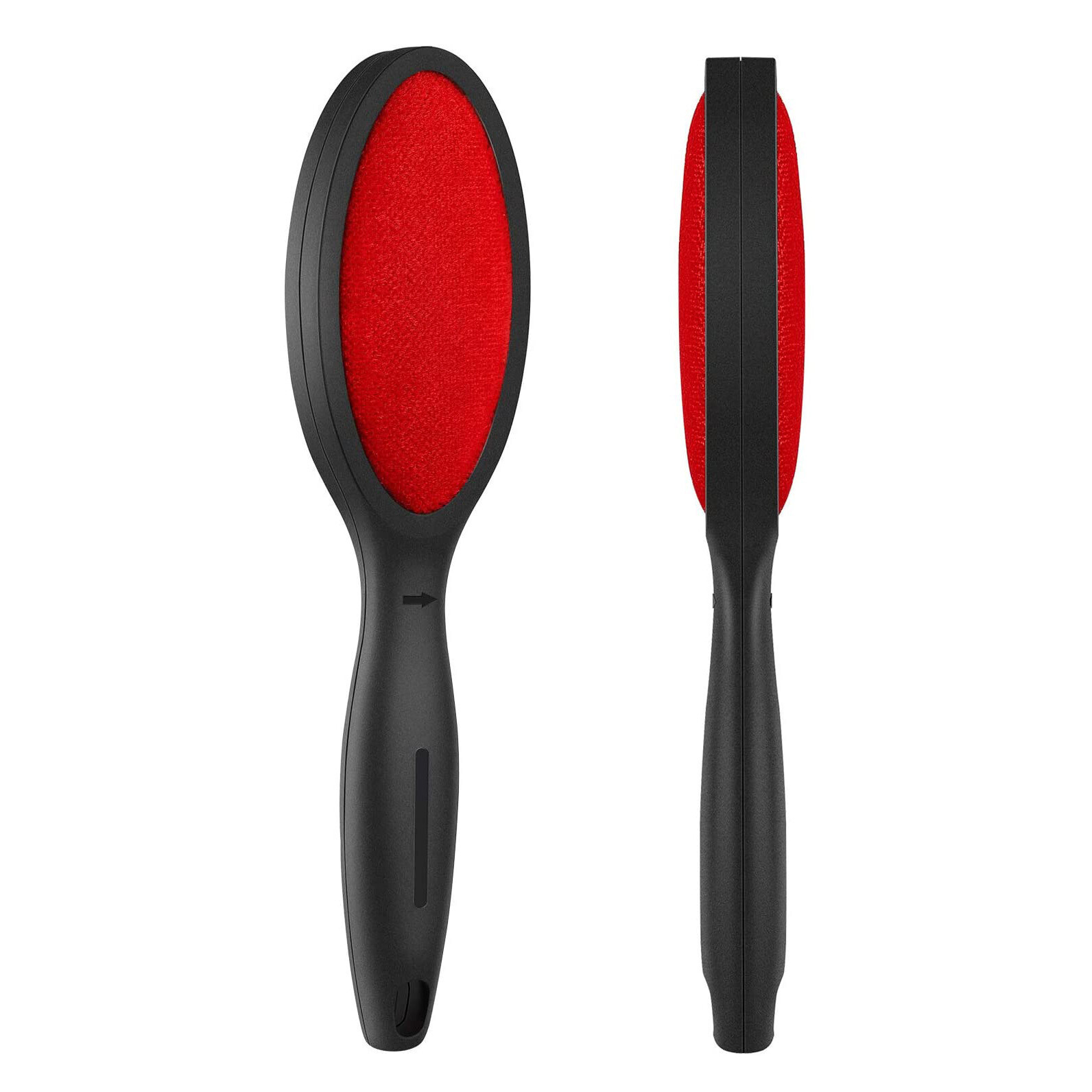 1Piece 9.9 In Velvet Double Sided Fluff Pet Hair Upholstery Clothes Lint Brush