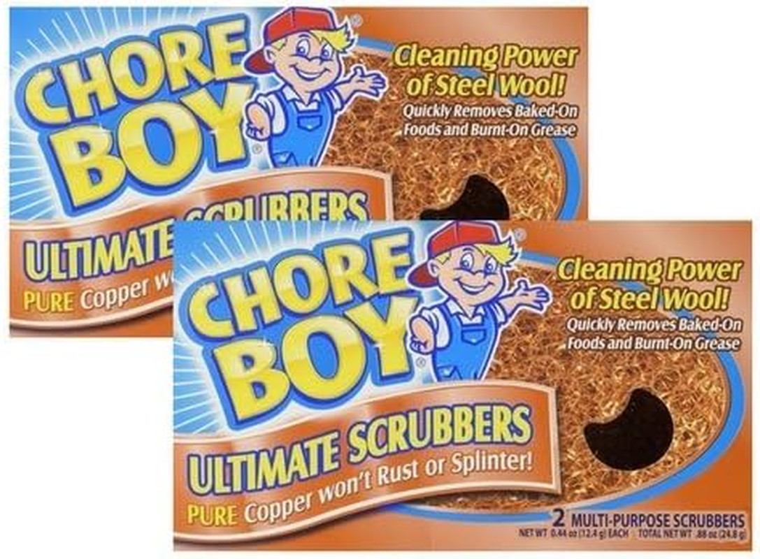 Copper Scouring Pad 4 Count