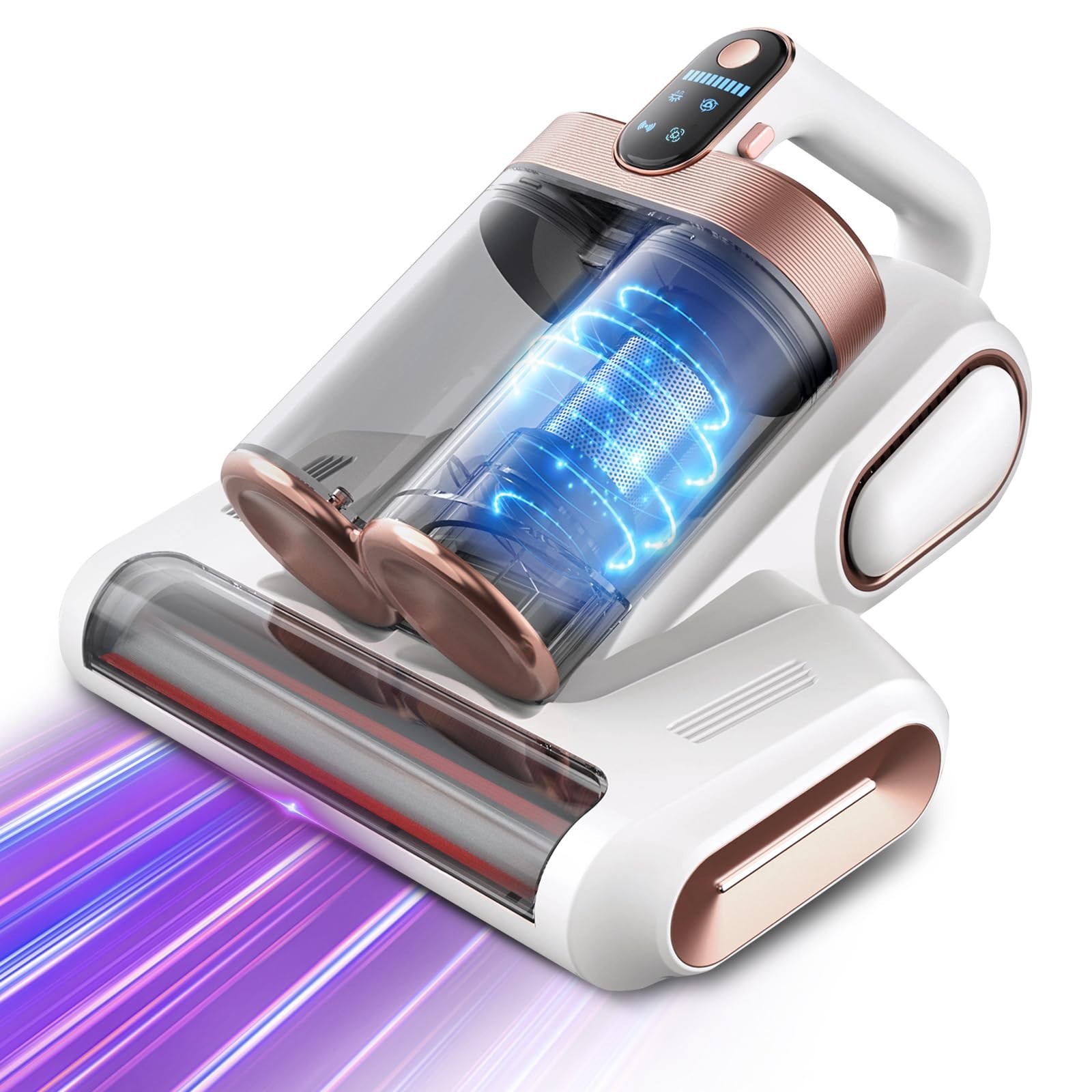 Wireless Mite Removal Device w/ Strong Suction 13000Pa (LP-018) MV001- WH