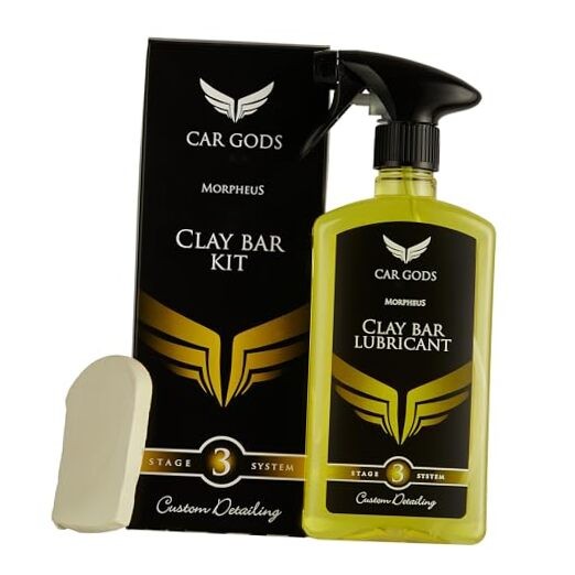 Clay Bar & Lubricant Spray – Complete Detailing Kit, 17fl Oz
