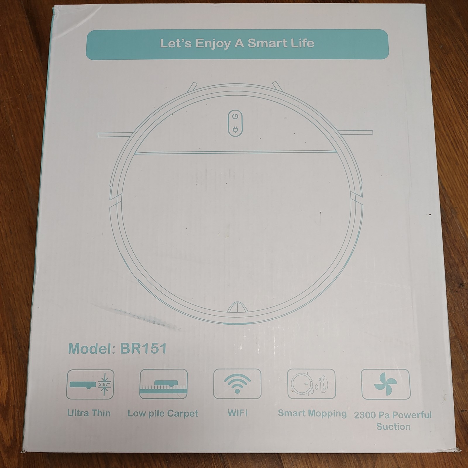 MAMNV BR151 Robot Vacuum and Mop Combo (NEW / OB )