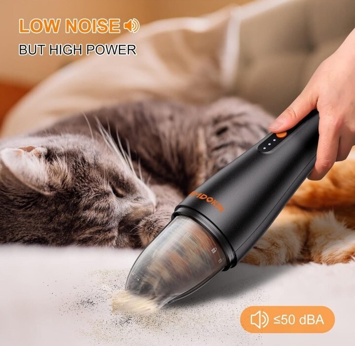 Cordless Handheld Vacuum, Mini Vacuum Dusbuster Portable 8000Pa Hand Vacuum…