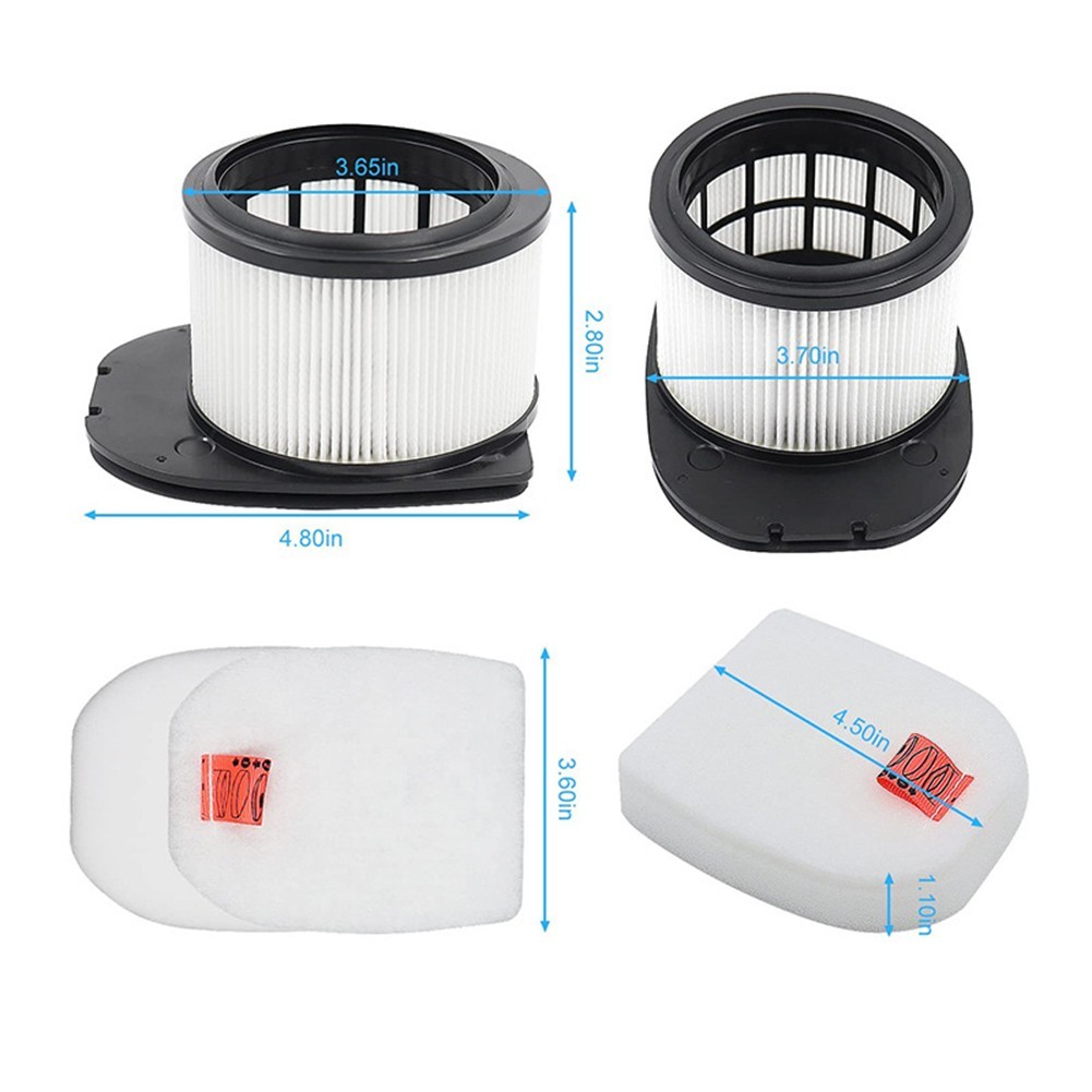 Filter Kit Fit For Shark IZ862H IZ840 IZ800 Stratos Handheld Vacuum Cleaner Part