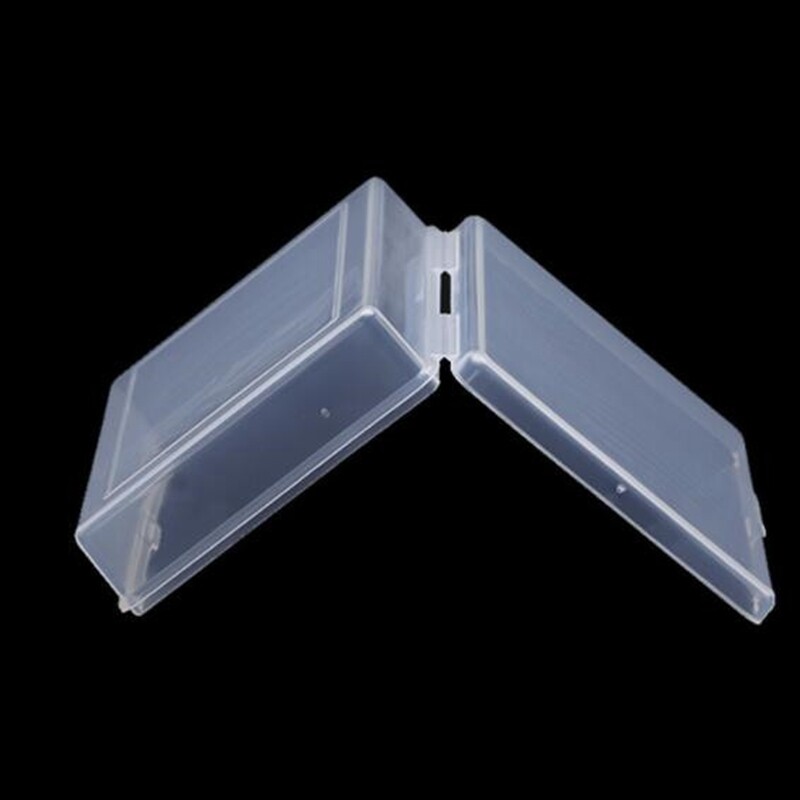 4pcs 10*7cm Playing Cards Container Storage Case Transparent Plastic Boxes