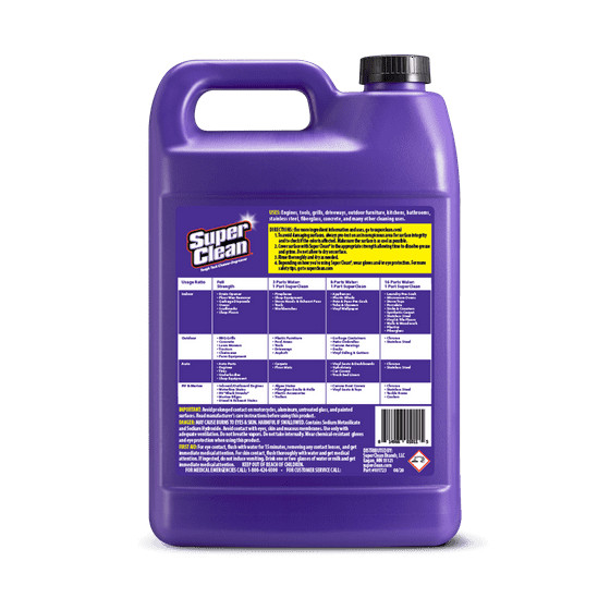Super Clean Tough Task Cleaner-Degreaser – 1 Gallon | 128 Fluid Ounces