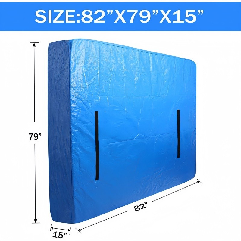 Extra Thick Mattress Bags with 8 Handles, Mattress Bag for Moving and Storage