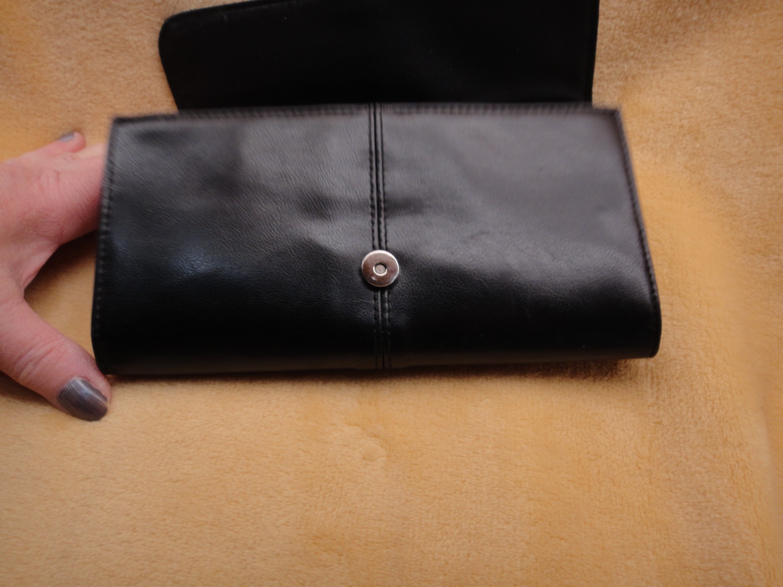 Vintage Black AVON Coupon Organizer / Holder
