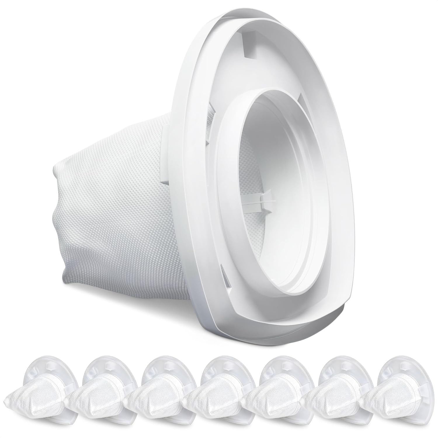 8 Pcs Reusable Black and Decker Filters for Hand Vac – Washable & Reusable VF110