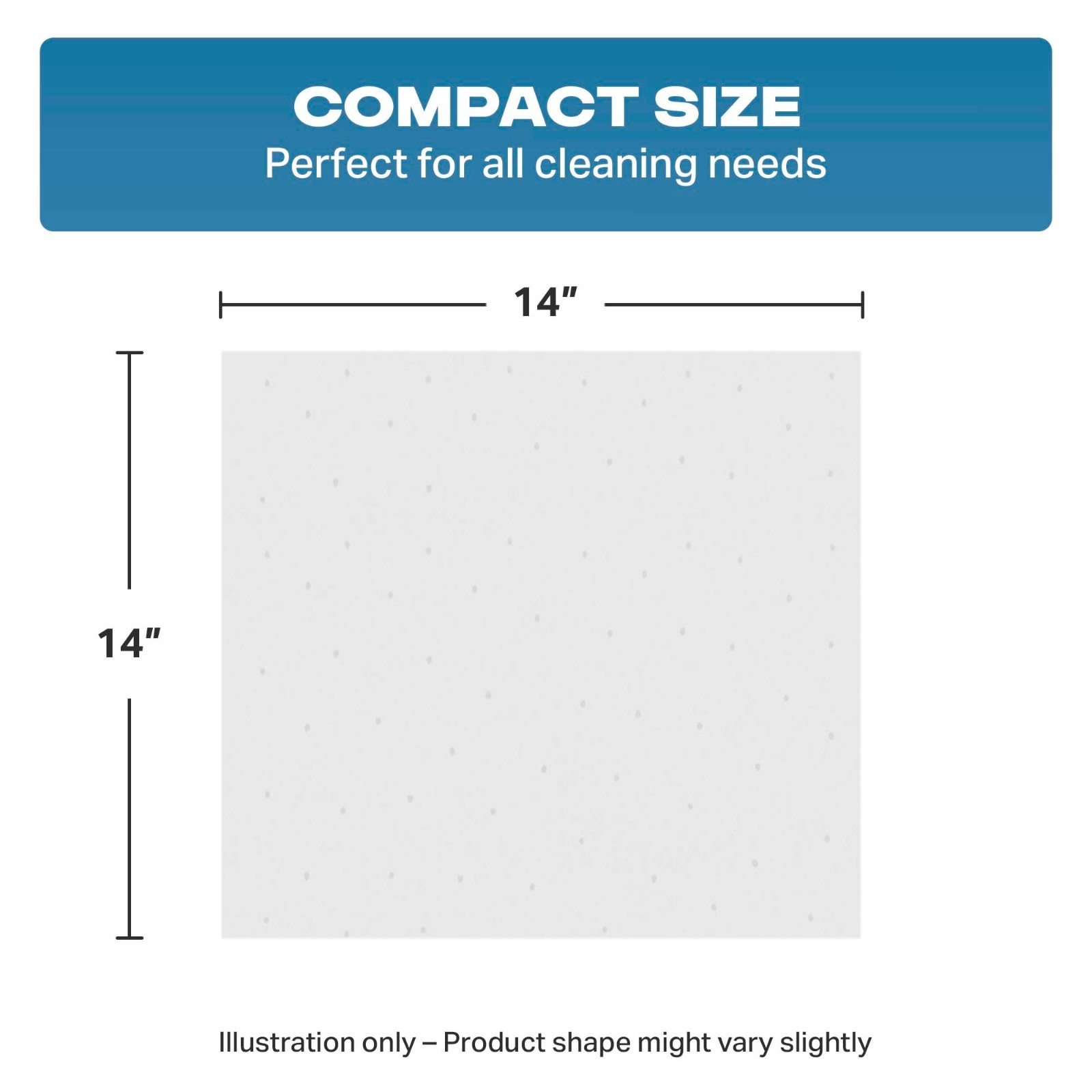 50 New White Shop Towels 14 x14 A-I-A Angel-In-Armor Mechanics Rags Oil Change