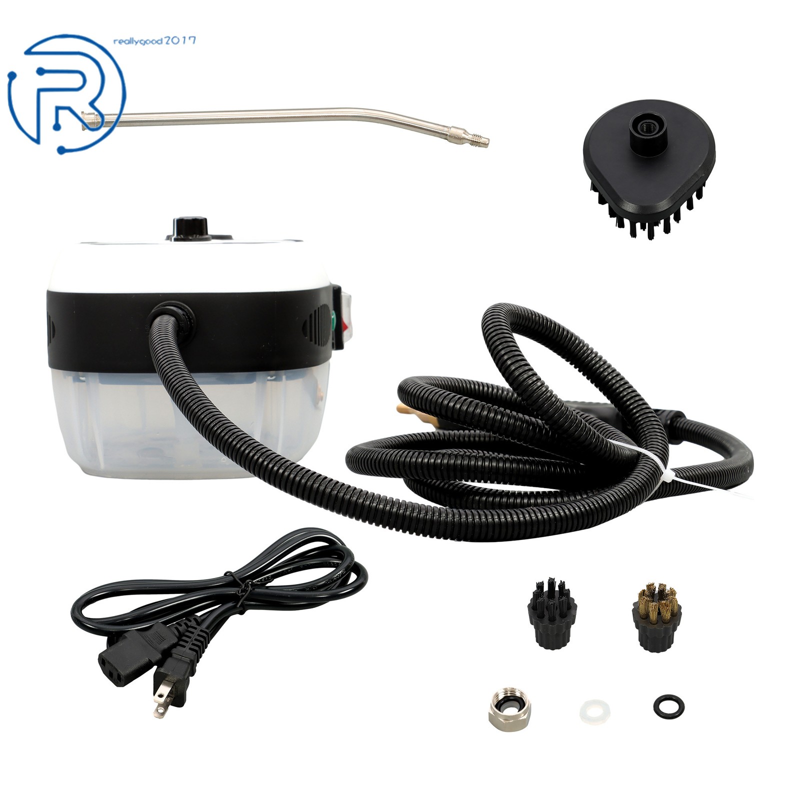 2500w 110v 1000ml White Portable High Temperature & High Pressure Steam Cleaner